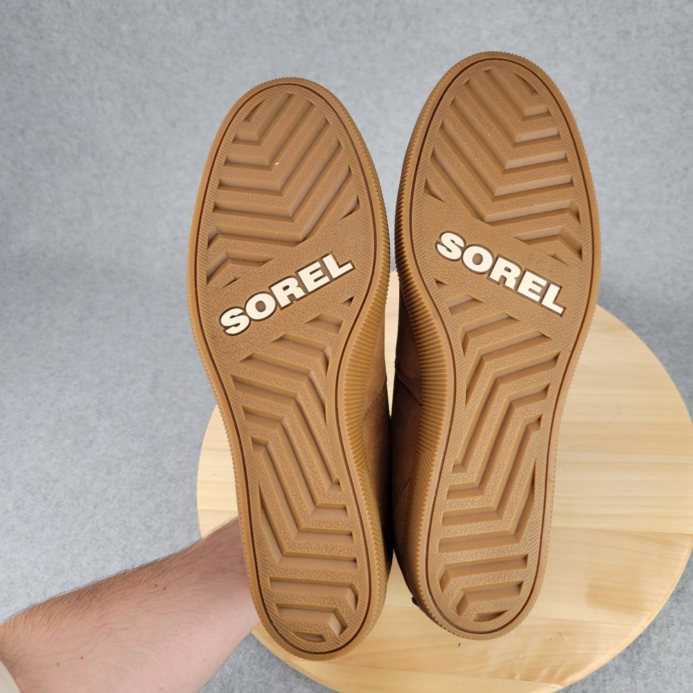 Sorel Out N About Slip On Wedge Women 12 Elk Brown Suede Bootie NL4911-243 - Picture 7 of 10